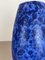 Grand Vase Fat Lava Bleu en Poterie de Scheurich, 1970s 7