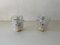 Ice Glass and Brass Sconces from Limburg, Germany, 1960s, Set of 2, Image 3