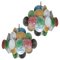 Vintage Italian Murano Chandeliers, 1990, Set of 2, Image 1