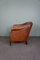 Club chair vintage in pelle di pecora, Immagine 4