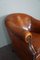 Club chair vintage in pelle di pecora, Immagine 8