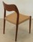 Vintage Model 71 Dining Room Chair by Niels O Möller, 1920s 9