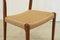 Vintage Model 71 Dining Room Chair by Niels O Möller, 1920s 4