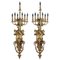 Large Napoleon III Wall Sconces, Set of 2 1