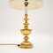 Lampade da tavolo vintage in ottone, anni '70, set di 2, Immagine 3