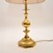 Lámparas de mesa vintage de latón, años 70. Juego de 2, Imagen 4