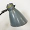 Large Industrial Grey Workshop Table Lamp, 1960s 13