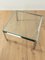 Vintage Steel and Glass Coffee Table, 1960s 6