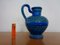 Brocca Rimini in ceramica blu di Aldo Londi per Bitossi, anni '60, Immagine 2