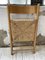 Beech and Straw Folding Chair, 1980s 24