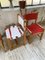 Dining Chairs in Colored Pine, 1980s, Set of 4 38
