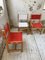 Dining Chairs in Colored Pine, 1980s, Set of 4 24