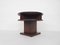 Art Deco Round Mahogany Side Table, the Netherlands, 1930s, Image 3