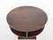 Art Deco Round Mahogany Side Table, the Netherlands, 1930s, Image 8