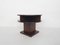 Art Deco Round Mahogany Side Table, the Netherlands, 1930s, Image 2