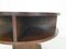 Art Deco Round Mahogany Side Table, the Netherlands, 1930s, Image 7