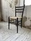 Schwarzer Italienischer Stuhl aus Seil, 1950er 19