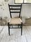 Schwarzer Italienischer Stuhl aus Seil, 1950er 23