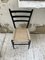 Schwarzer Italienischer Stuhl aus Seil, 1950er 24