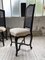 Black Lacquer Dining Chairs, 1970s, Set of 4 26