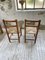 Straw and Beech Dining Chairs, 1950s, Set of 2, Image 21