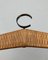 Mid-Century Iron and Rattan Coat Hangers in the style of Carl Auböck, 1960s, Set of 3 6