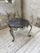 Metal & Black Marble Coffee Table by René Drouet, 1930s, Image 16