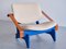 Fauteuil Jumbo Bleu par Olof Ottelin pour Keravan Stockmann Finland, Fin des années 1950 4