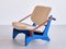 Blue Jumbo Lounge Chair by Olof Ottelin for Keravan Stockmann Finland, Late 1950s 13