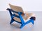 Blue Jumbo Lounge Chair by Olof Ottelin for Keravan Stockmann Finland, Late 1950s 7