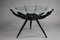 Mid-Century Italian Black Coffee Table with Spider Leg by Carlo De Carli, 1950 15