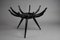 Mid-Century Italian Black Coffee Table with Spider Leg by Carlo De Carli, 1950 16