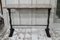 French Marble Topped Cast Iron Console Table, 1890, Image 9