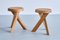 S31A Stools in Oak by Pierre Chapo, France, 2010s, Set of 2, Image 11