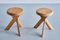 S31A Stools in Oak by Pierre Chapo, France, 2010s, Set of 2, Image 3