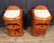 Art Nouveau Bedside Cabinets in Amboyna, 1900s, Set of 2, Image 15