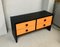 Small Wood and Melamine Sideboard, 1970s 3