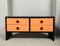 Small Wood and Melamine Sideboard, 1970s 1