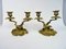 Antique French Candleholders in Bronze, 1890, Set of 2, Image 1