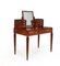 French Art Deco Dressing Table in Walnut, 1920s, Image 3