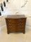 Edwardian Mahogany Serpentine Shaped Chest of 4 Drawers, 1900s 1