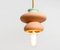 Terracotta Apilar Pendant Lamp from Studio Noa Razer, Image 5