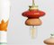 Terracotta Apilar Pendant Lamp from Studio Noa Razer 4