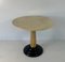 Italian Art Deco Coffee Table in Gold Leaf and Black Lacquered, 1980s 3