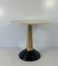 Italian Art Deco Coffee Table in Gold Leaf and Black Lacquered, 1980s 2