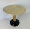 Italian Art Deco Coffee Table in Gold Leaf and Black Lacquered, 1980s 9