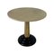 Italian Art Deco Coffee Table in Gold Leaf and Black Lacquered, 1980s 1