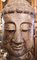 Kambodschanischer Künstler, Buddha Kopf Skulptur, 18. Jh., Stein 2