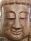 Artiste Cambodgien, Sculpture Tête de Bouddha, 18ème Siècle, Pierre 9