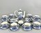 The Brook Tableware Set in Blue from Staffordshire England, 1960s, Set of 67 1
